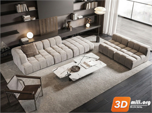 Sofa Minotti Skp Files 
